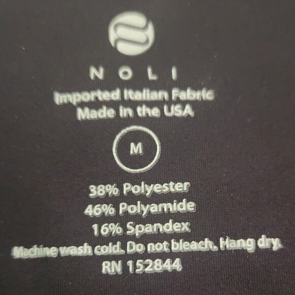 J13   Gorgeous rare Gold, black n gray leggings Italian fabric 16% spandex - Picture 8 of 8